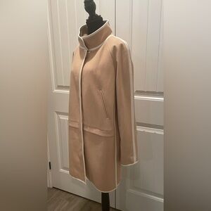 Club Monaco camel Italian Wool Coat